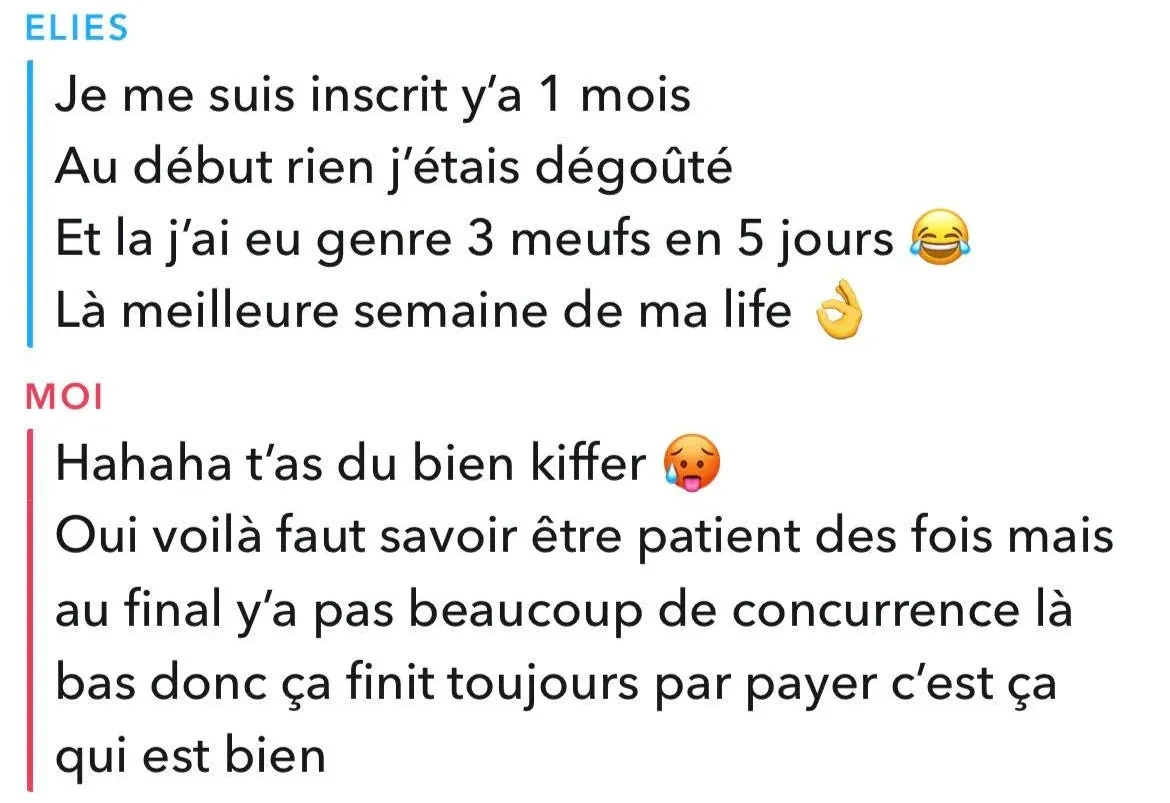 Témoignage utilisateur